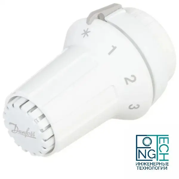 Термоголовка для радиатора Danfoss RTR-C 7070 белый Термоголовка для радиатора Danfoss RTR-C 7070 белый