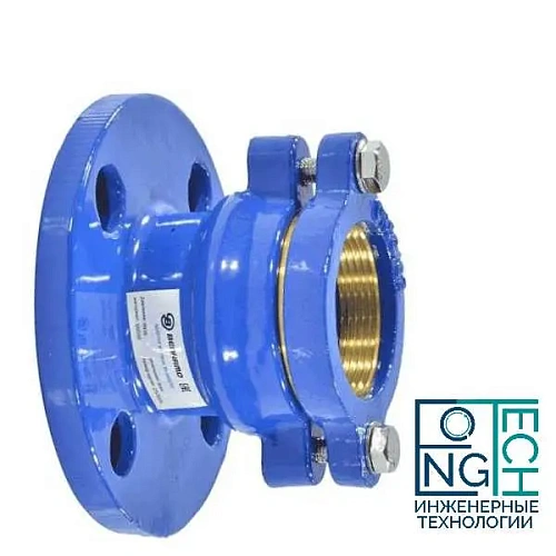 Муфта чугунная соединительная для ПЭ труб ПФРК-Е Benarmo Ру10/16 Муфта чугунная соединительная для ПЭ труб ПФРК-Е Benarmo Ру10/16 Иваново