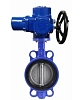Затвор дисковый поворотный DN.ru WBV1132N-2W-Fb-H Ду50 Ру16, корпус - чугун GG25, диск - нержавеющая сталь 316L, уплотнение - NBR, с электроприводом DN.ru QT-EX-005M-O2-380VAC-У1 380В Иваново