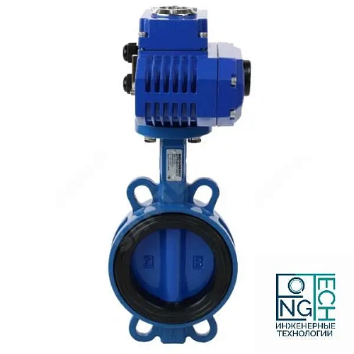Затвор дисковый поворотный межфланцевый чугунный с чугунным диском манжета EPDM с электроприводом Q 380В Benarmo  Ду50-200 Ру16 Затвор дисковый поворотный межфланцевый чугунный с чугунным диском манжета EPDM с электроприводом Q 380В Benarmo  Ду50-200 Ру16 Иваново