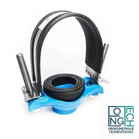 Хомуты врезные резьбовые DN 50-800; отвод G 3/4"-3"; PN16 Хомуты врезные резьбовые DN 50-800; отвод G 3/4"-3"; PN16 Иваново