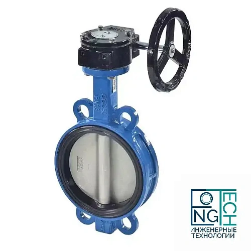 Затвор дисковый поворотный чугунный межфланцевый с нержавеющим диском манжета EPDM с редуктором под электропривод Benarmo Ду400-800 Ру10/16 Затвор дисковый поворотный чугунный межфланцевый с нержавеющим диском манжета EPDM с редуктором под электропривод Benarmo Ду400-800 Ру10/16 Иваново