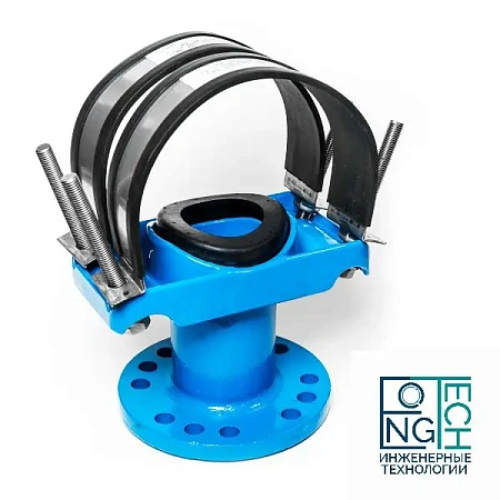 Хомуты врезные фланцевые DN 80-1000; отвод dn 50-200; PN 10/16 Хомуты врезные фланцевые DN 80-1000; отвод dn 50-200; PN 10/16 Иваново