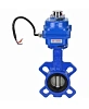 Затвор дисковый поворотный DN.ru WBV1432N-2W-Fb-H Ду50 Ру16, корпус - чугун GGG50, диск - нержавеющая сталь 316L, уплотнение - NBR, с электроприводом DN.ru blue QT-N-003EM-1-220VAC-У1 Иваново