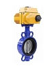 Затвор дисковый поворотный DN.ru WBV1132N-2W-Fb-H Ду250 Ру16, корпус - чугун GG25, диск - нержавеющая сталь 316L, уплотнение - NBR, с электроприводом DN.ru QT-N-040EM-O1-24ВDC-У1 24В Иваново
