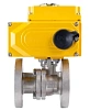 Кран шаровой DN.ru BV3232P(2pc)-FP-F-ISO-H Ду25 Ру40, корпус - сталь 316, уплотнение - PTFE, полнопроходной фланцевый с электроприводом QT-N-005EM-O1-24VDC-У1 Иваново