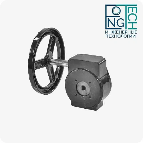 Редуктор четвертьоборотный F10 17x17 квадрат для затвора Ду200 Benarmo Редуктор четвертьоборотный F10 17x17 квадрат для затвора Ду200 Benarmo Иваново