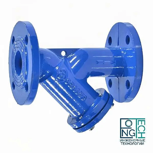 Фильтр сетчатый Y-образный чугунный фланцевый Benarmo Ду50-200 Ру16 Фильтр сетчатый Y-образный чугунный фланцевый Benarmo Ду50-200 Ру16 Иваново