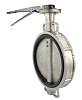 Затвор дисковый поворотный DN.ru WBV3232E-2W-Fb-H Ду250 Ру16 межфланцевый, корпус - нержавеющая сталь 316L, диск - нержавеющая сталь 316L, уплотнение - EPDM, с рукояткой, квадрат 22х22, F10 Иваново